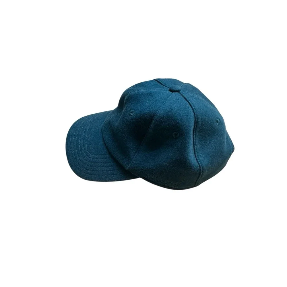 Athleta Women's One Size Blue TRIUMPH Kinetic Baseball Cap Sardinia Blue Knit